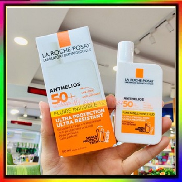 Kem Chống Nắng LA ROCHE POSAY Anthelios Shaka Fluid SPF 50+ Cho Da Nhạy Cảm chính hãng