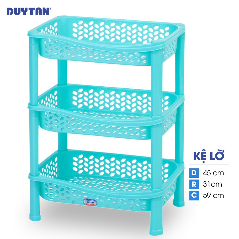 Kệ Nhựa Duy Tân size lỡ loại 3 ngăn - No.36930