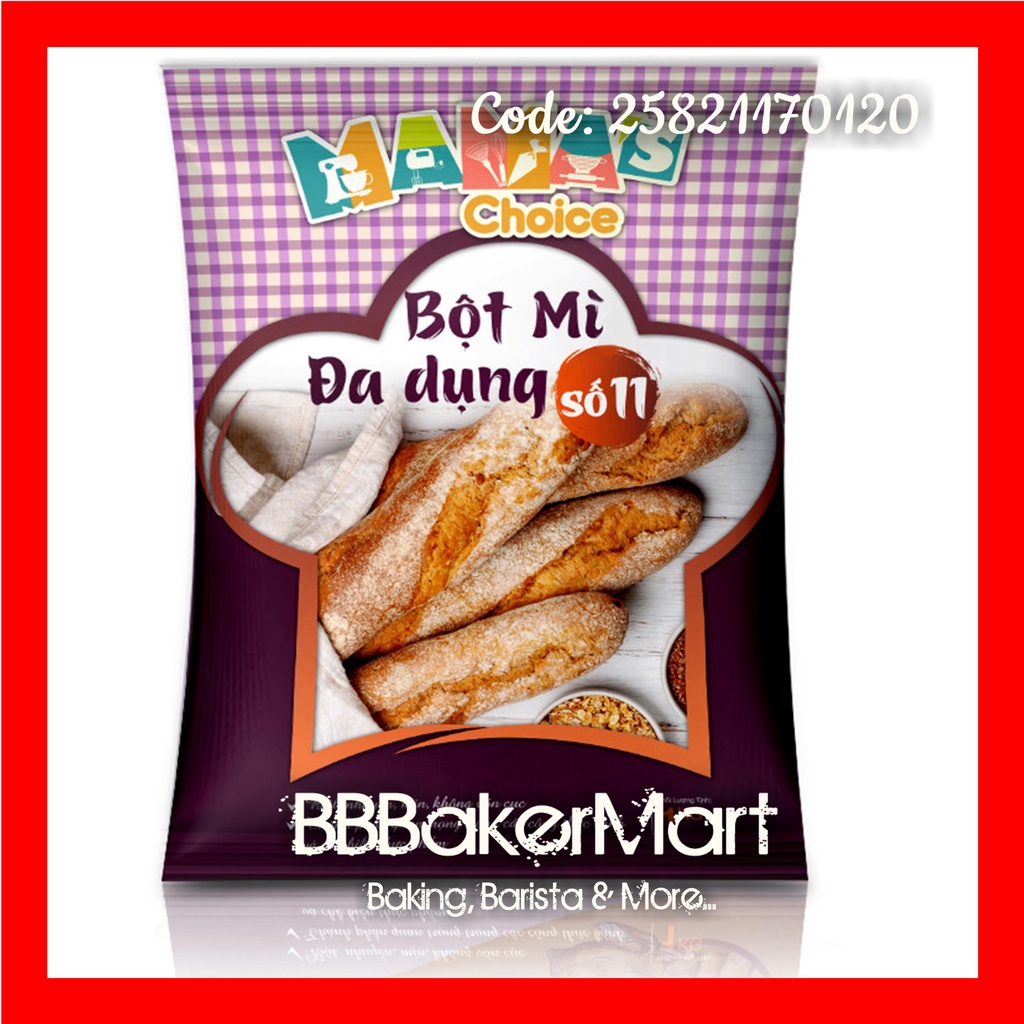 Bột mì ĐA DỤNG Số 11 MAMA'S Choice - Gói 1kg