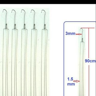 móc inox treo chậu trồng lan 90cm