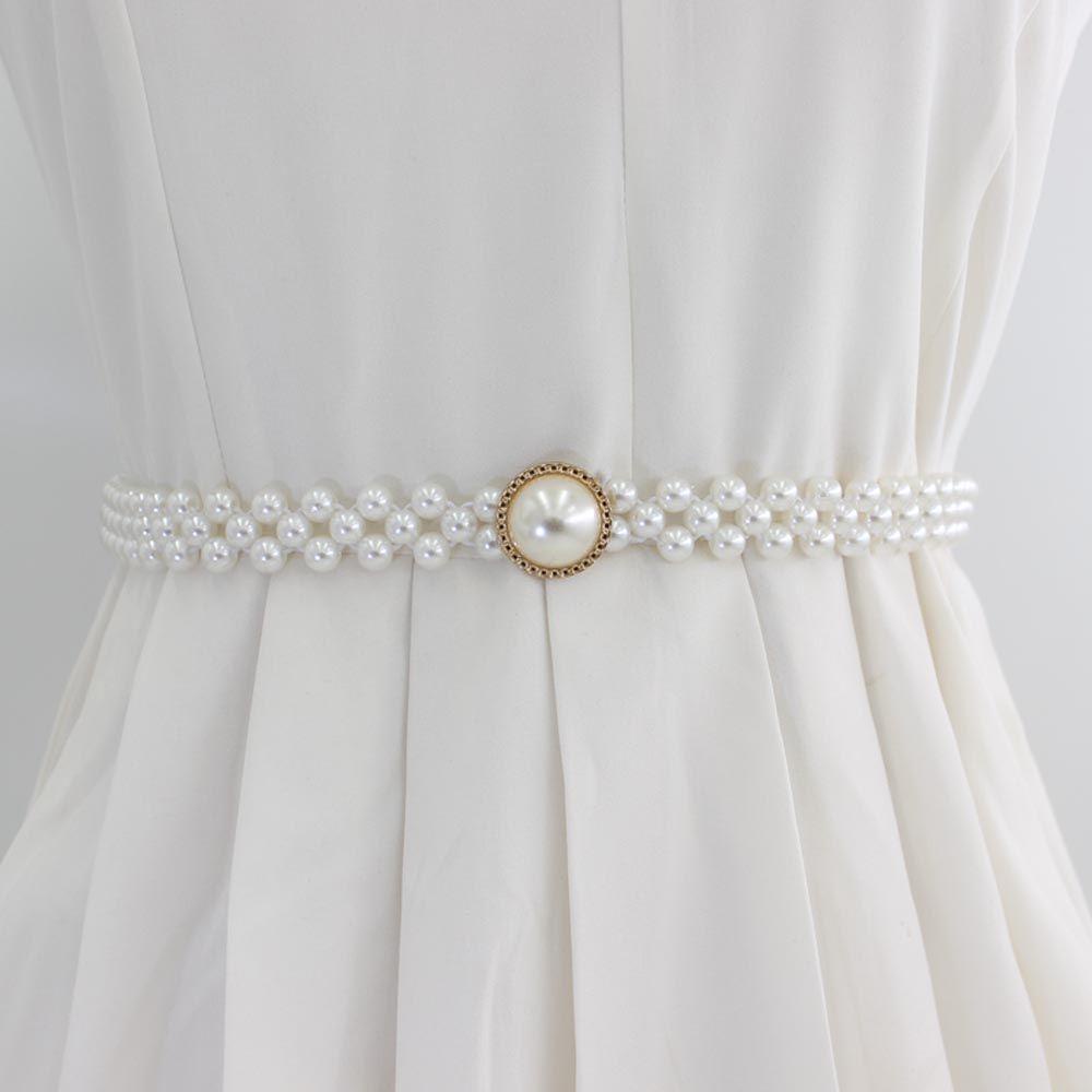 Thắt Lưng Họa Tiết Hoa Lá Thanh Lịch Cho Nữ