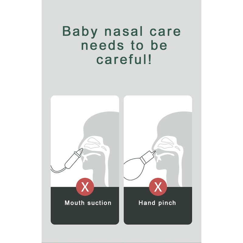 Máy Hút Mũi An Toàn Cho Bé Có Thể Sạc Lại Tiện Dụng