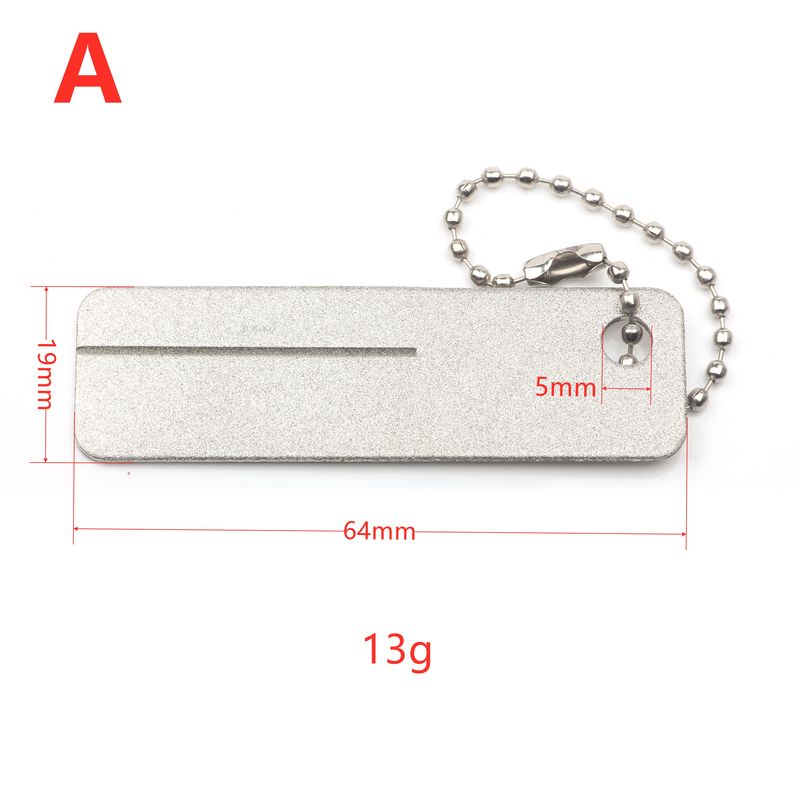 1 dụng cụ mài lưỡi câu đơn/đôi mới