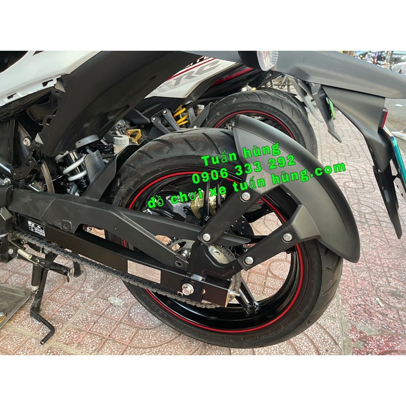 Dè Exciter 155 /ex155 4 chân lắp dể dàng - chắn bùn ex155 - đồ chơi xe exciter