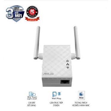 Bộ kích sóng Wifi Asus RP-N12 Tốc độ N300Mbps | WebRaoVat - webraovat.net.vn