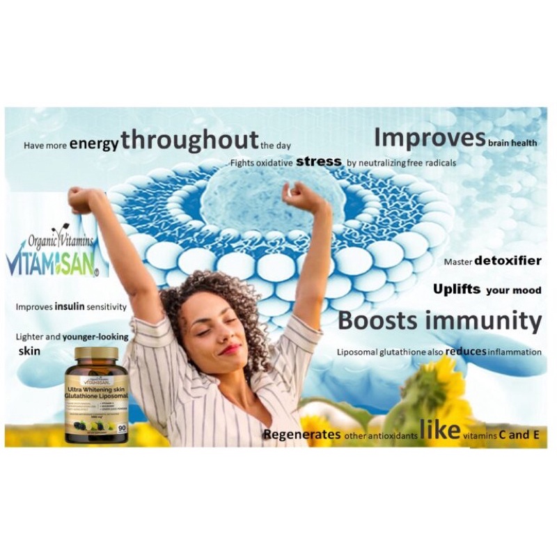 [Mẫu Mới] Viên trắng sáng da Vitamisan Glutathione 3000mg 90viên USA