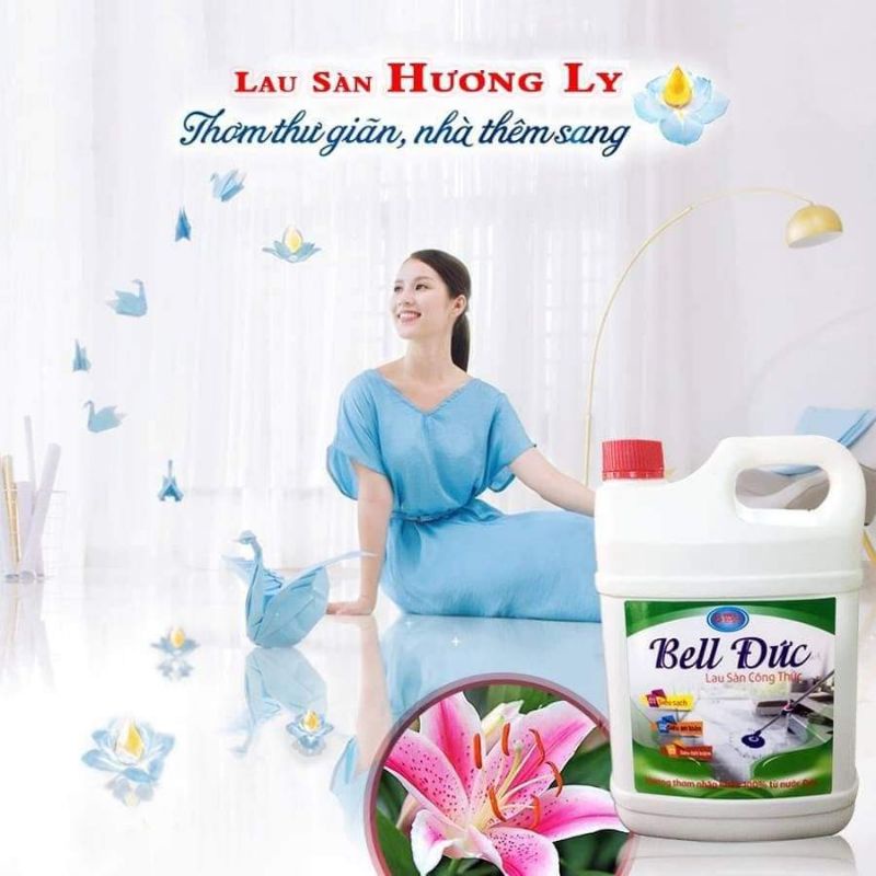 Nước lau sàn Bell Đức can 10 lít
