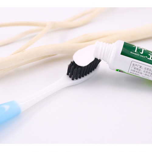 Hộp đựng Bàn Chải Đánh Răng Du Lịch Nhỏ Gọn và kem đánh răng muối tre 30 gram