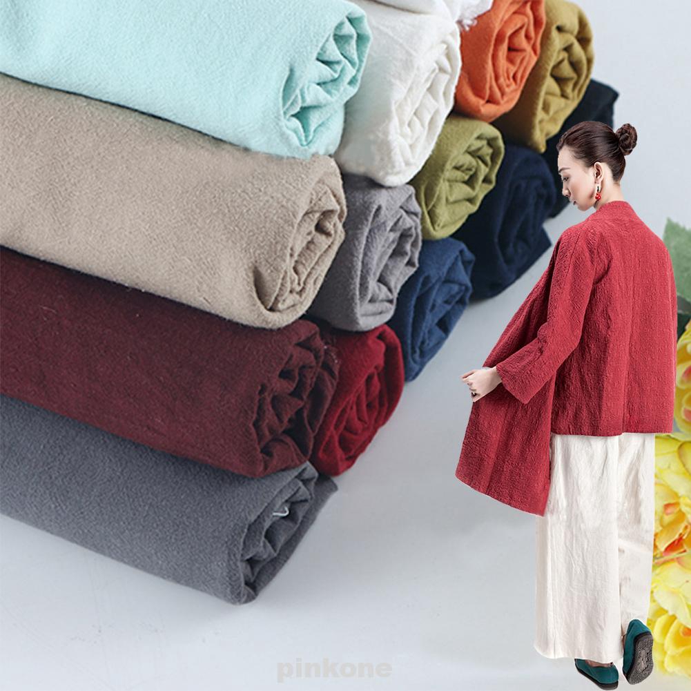 Tấm Vải Chất Liệu Lanh Và Cotton Mềm Mại Kích Thước 130x100cm Có Thể Dùng Làm Khăn Trải Bàn