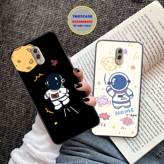 Ốp lưng điện thoại Samsung J7 Plus / J7 Pro / J5 Pro / J3 Pro / J2 Pro - in hình phi hành gia vũ trụ nền trắng đen cute