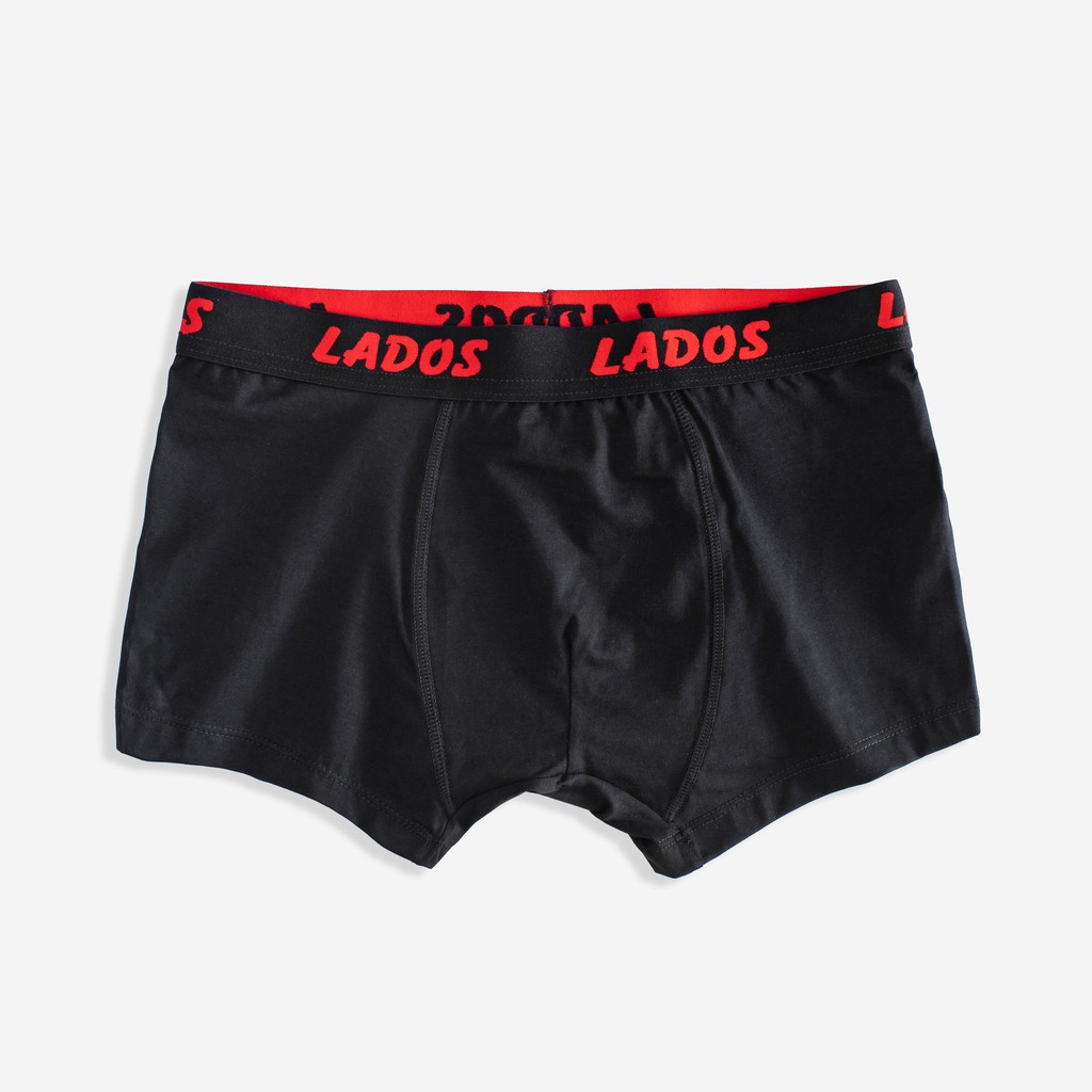 Quần lót boxer vải thun 100% cotton LADOS - 4114 co giãn thoải mái - Quần lót boxer form chuẩn