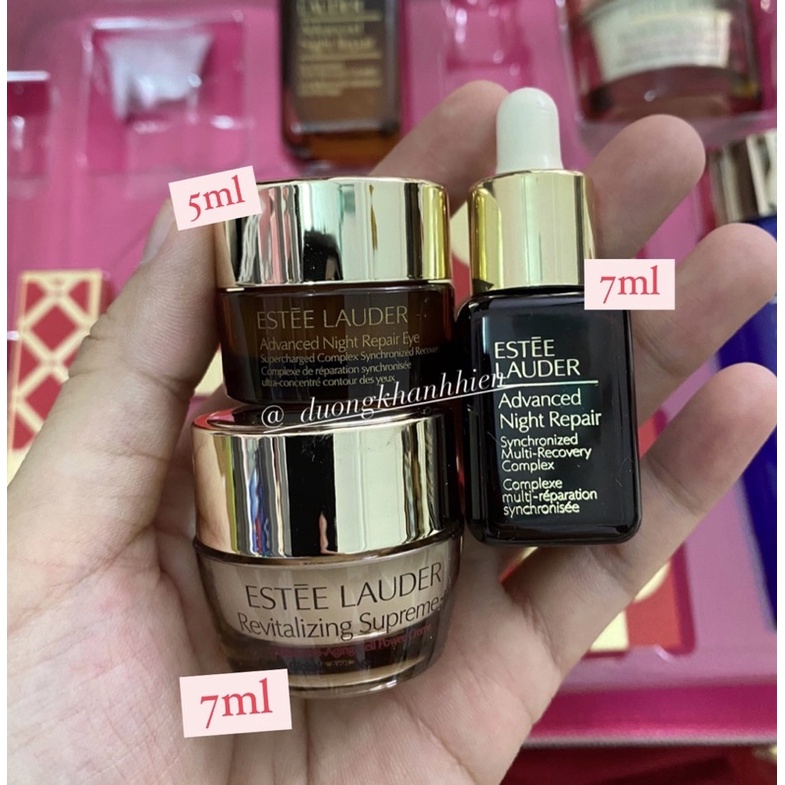 Set vali dưỡng da Estee Lauder 9 món fullsize