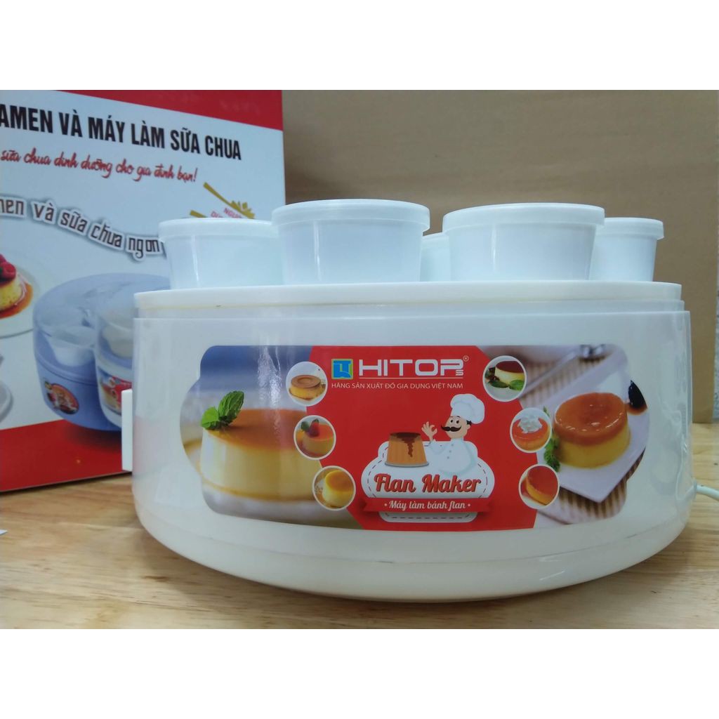 Máy làm Caramen và Sữa Chua Hitops HT83 dễ sử dụng, vệ sinh