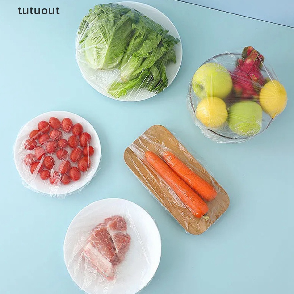 Set 100 Màng Nhựa Bọc Thực Phẩm Có Thể Tái Sử Dụng
