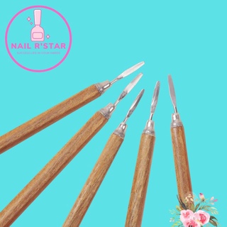 Cây lấy khóe móng cán gỗ nhỏ gọn, rất bén, giá rẻ - Dụng cụ lấy khóe móng tay và chân chuyên dụng