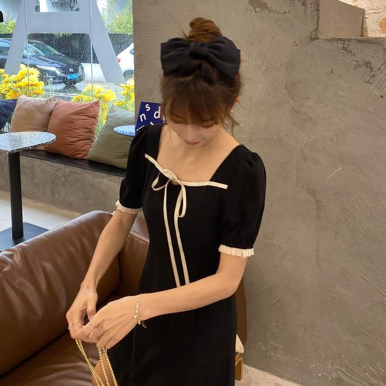 Đầm Tay Phồng Thiết Kế Mới Thời Trang Mùa Hè Theo Phong Cách Hàn Quốc Cho Nữ