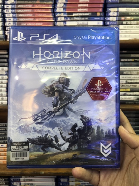 Đĩa game Ps4 Horizon complete edition mới hệ Asia