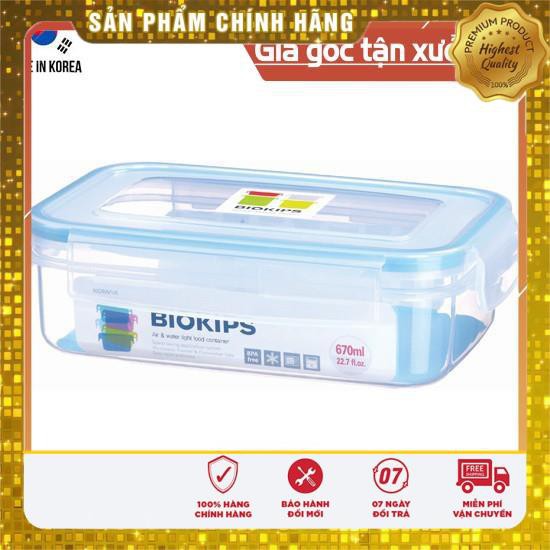Hộp nhựa đựng thực phẩm cao cấp Hàn Quốc KOMAX BIOKIPS 670ml - 71543