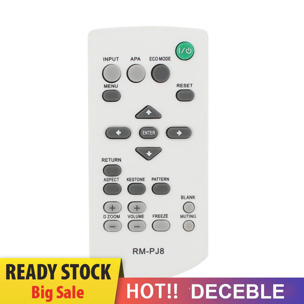 Deceble RM-PJ8 Projector Remote Control for Sony RM-PJ5/PJ6/PJ10 Wireless Switch