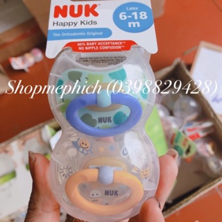 Bộ 2 ty giả nuk cho bé từ 6 tháng đến 18 tháng