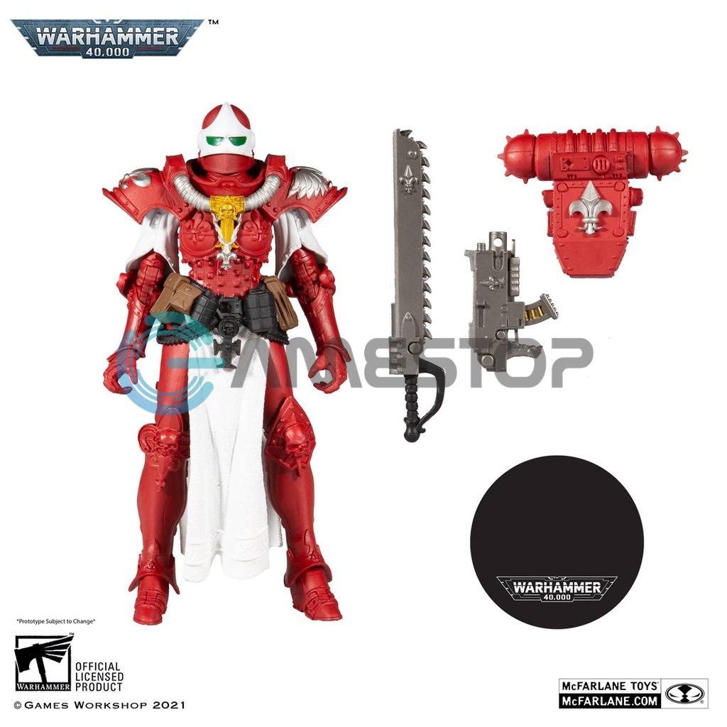 Mô hình Warhammer 40000 Adepta Sororitas Battle Sister Bloody Rose 18cm McFarlane CHÍNH HÃNG MỸ WHMF03