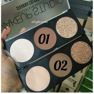Phấn tạo khối Sivanna Makeup Studio Contour & Highlight