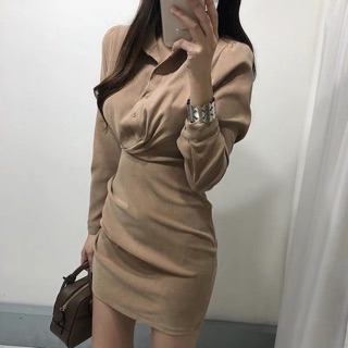(Order) Váy sơ mi body