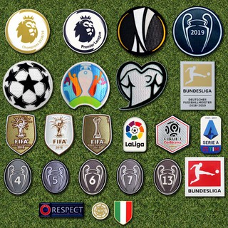 Huy Hiệu Bóng Đá EPL La Liga Serie A Ligue 1 Bundesliga Chất Lượng Cao