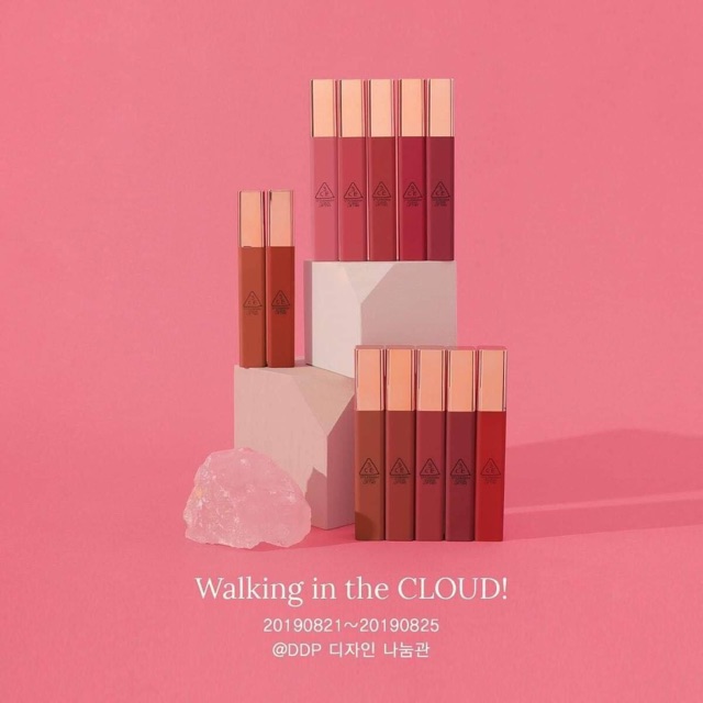 (Siêu Phẩm 2019) Son Kem Lì 3CE Cloud Lip Tint Walking In The Cloud