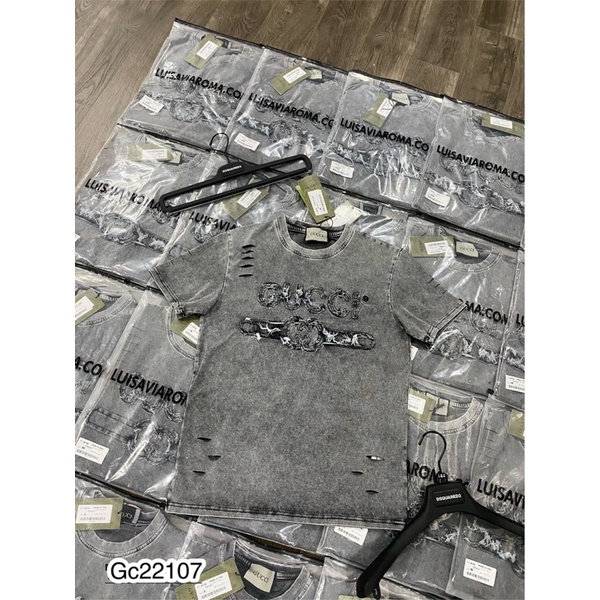 Áo Phông Nam Chữ Thêu Chất Cotton Cao Cấp - Áo Chữ Thêu Nam Nữ