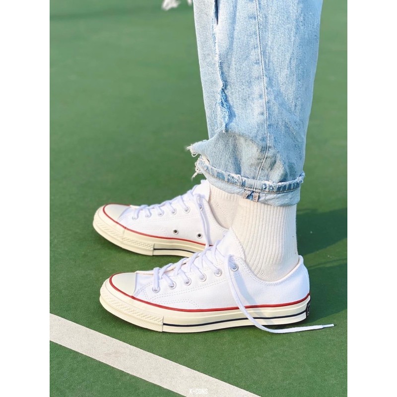 Chuck 70 Natural White | Giày Converse Trắng 1970s Cổ Cao/ Thấp