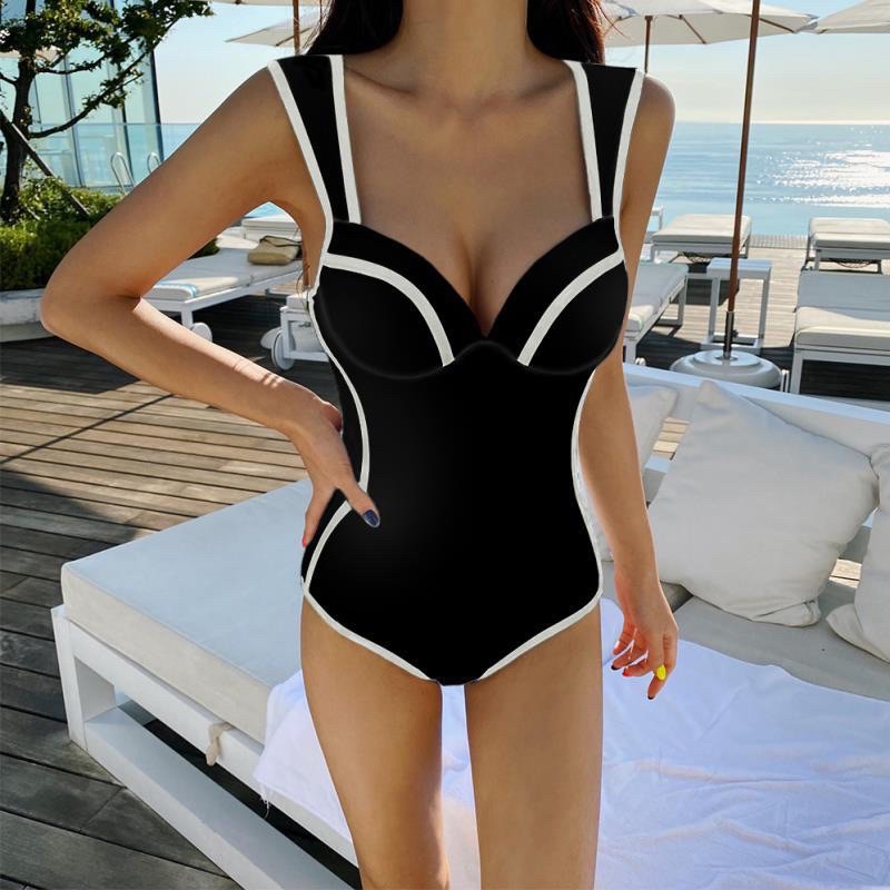 Bikini một mảnh Bodysuit Monokini Đồ bơi nữ cao cấp áo bơi 1 mảnh đi biển