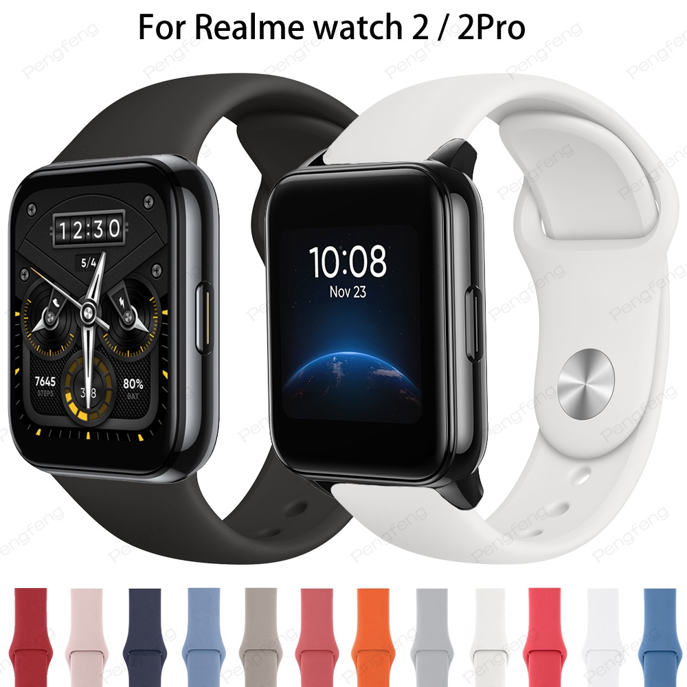 Dây Đeo Silicon Loại 22Mm Cho Realme Watch/Watch 2/Watch 2 Pro