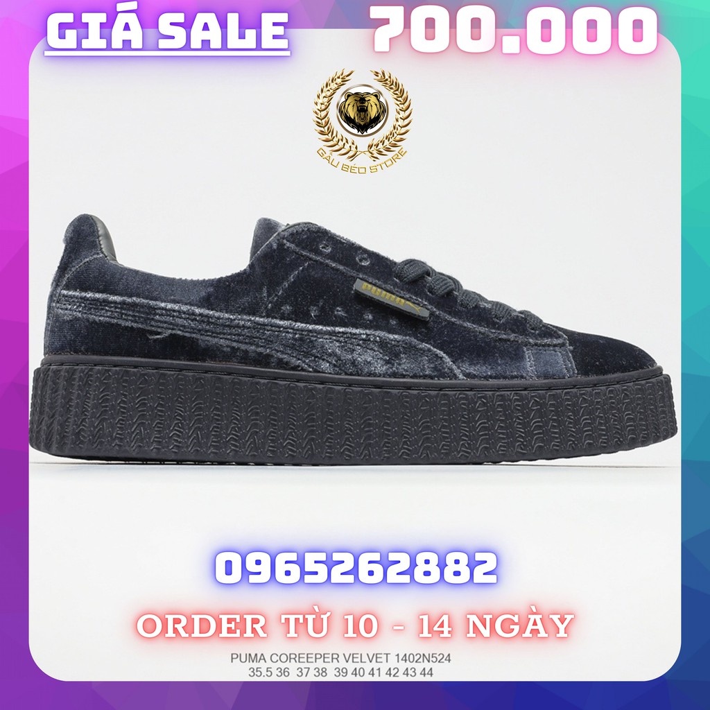 Order 1-2 Tuần + Freeship Giày Outlet Store Sneaker _Puma Rihanna Puma Creeper MSP: 1402N5243 gaubeaostore.shop