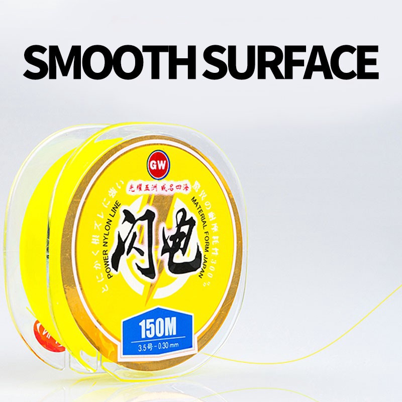 Cuộn Dây Câu Cá Bằng Nylon Siêu Bền Tokushima 150M