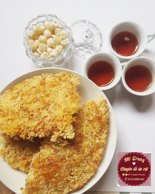 CƠM CHÁY HAI MẶT CHÀ BÔNG PHÔ MAI ĐẶC BIỆT