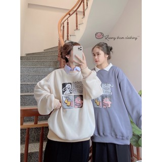 Áo sweater mẫu mới 2021 form đẹp