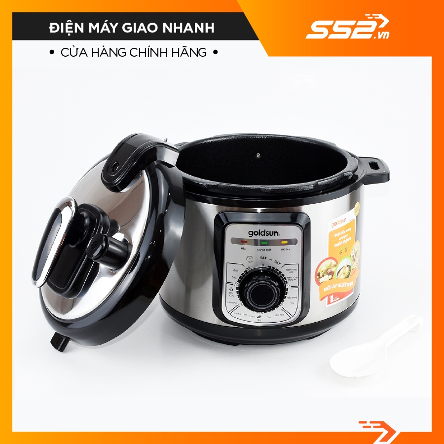 Nồi áp suất điện cơ Goldsun CD3601 (5L)-Bảo Hành Chính Hãng