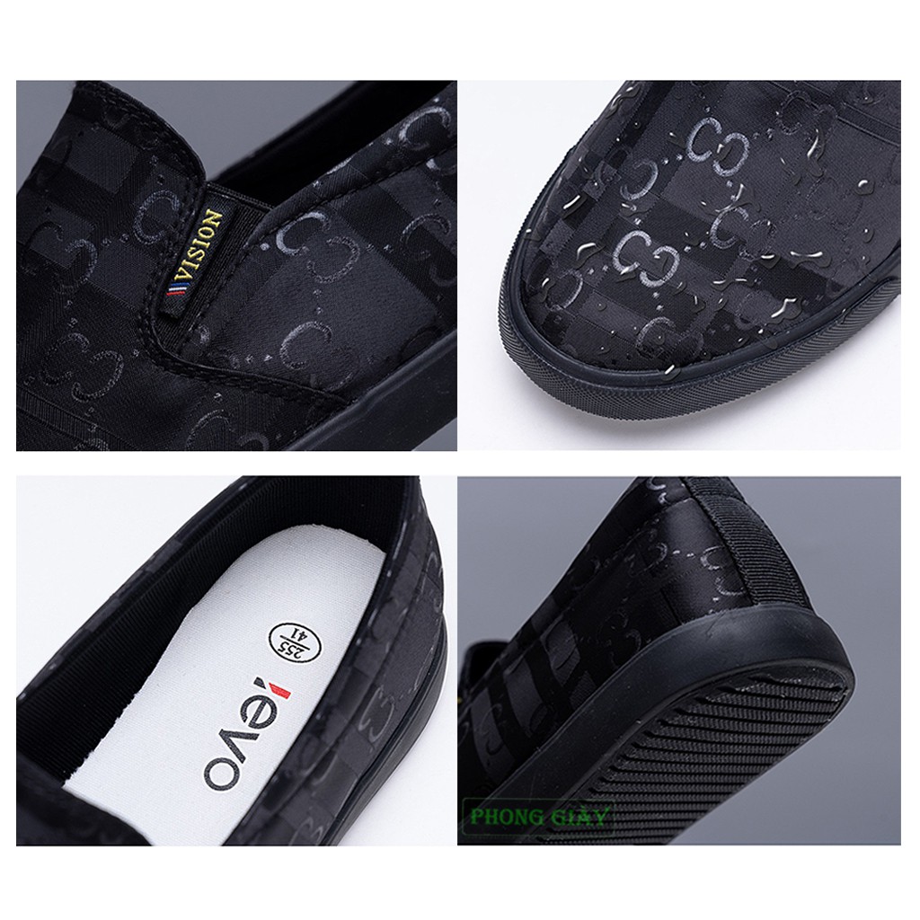 Giày slipon nam giày lười nam Leyo A86 02 màu