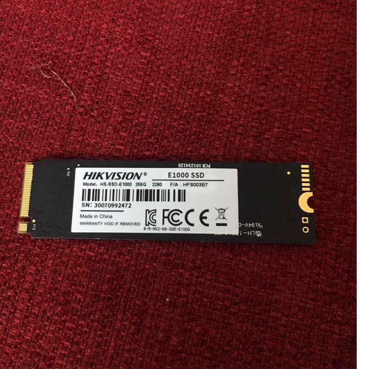 Ổ cứng M2 PCle SSD Gen 3x4 E1000 SSD 128Gb/256Gb Hikvision - Hàng chính hãng