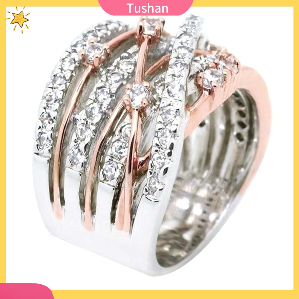 Nhẫn Đính Đá Sang Trọng Cho Nữ