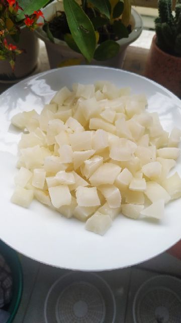 Dừa viên sấy dẻo không đường chuẩn keto/das 500g