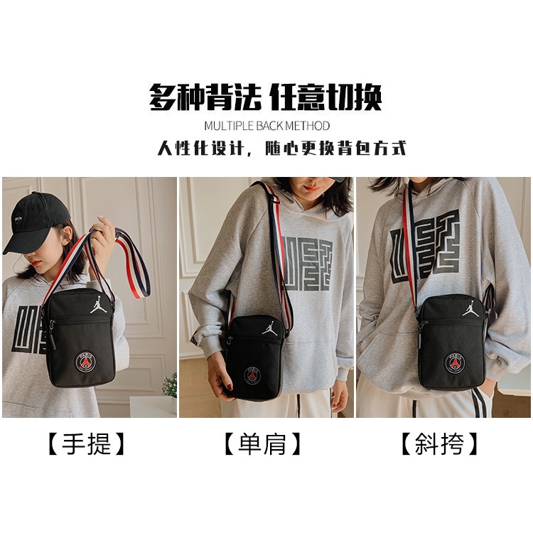 Túi Đeo Chéo Jordan Chất Lượng Cao Phong Cách Thể Thao Unisex -KZD1804
