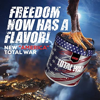 TOTAL WAR Pre Workout Tăng Sức Mạnh Cơ Bắp Tăng Hiệu Suất Buổi Tập REDCON1 TOTAL WAR 30SER - Usa