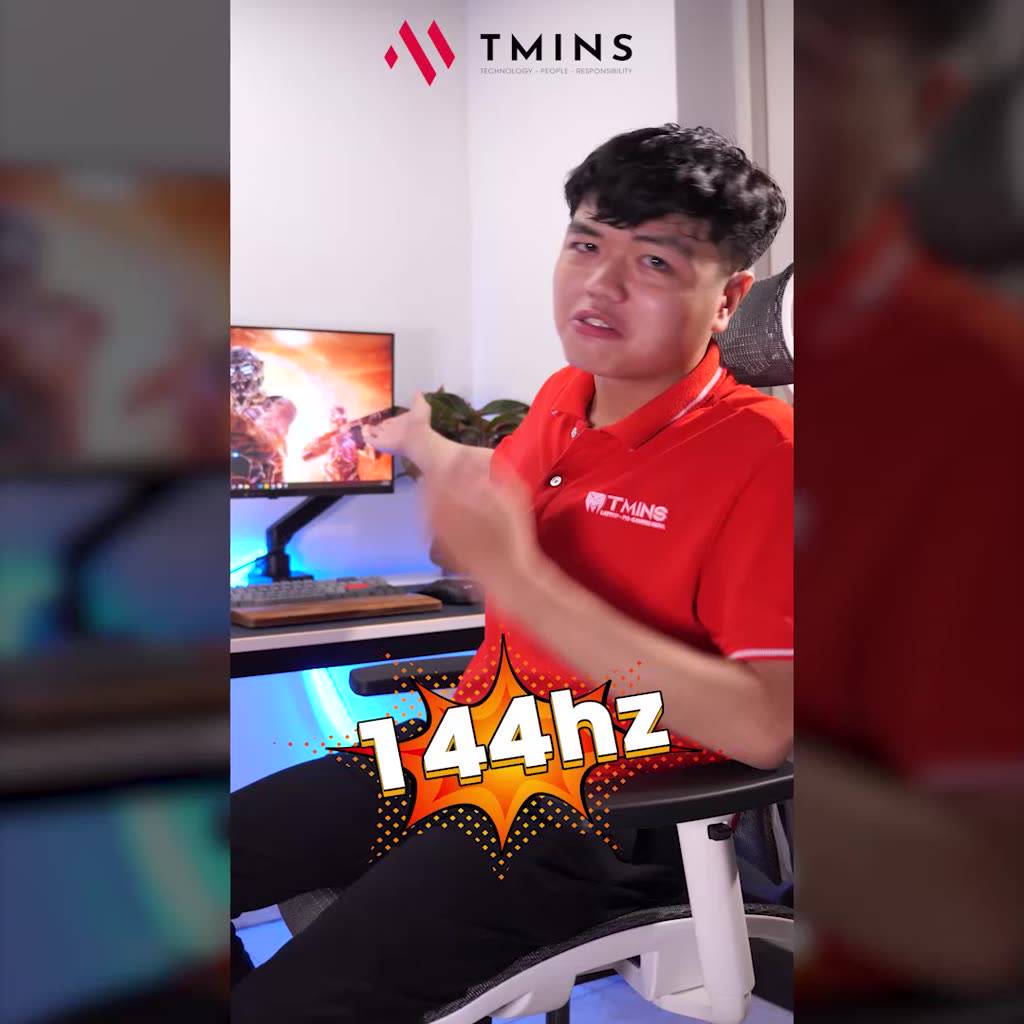 Màn hình Gaming E-DRA EGM24F1 24 inch FullHD 144hz chuyên game bảo hành 2 năm | BigBuy360 - bigbuy360.vn