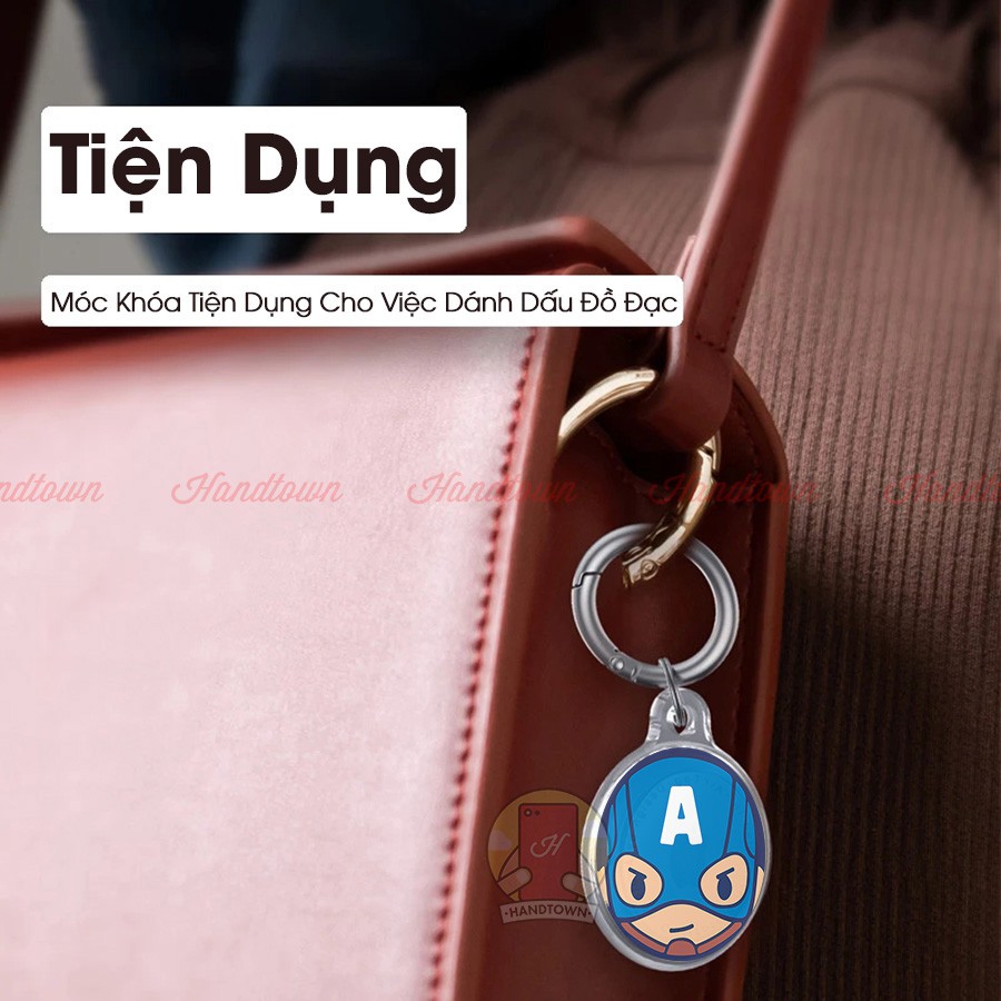 Vỏ bảo vệ Airtag Ốp lưng Apple Airtag Silicon Định vị chống thất lạc bảo vệ thiết bị dẻo nhiều mẫu HTAIRD1
