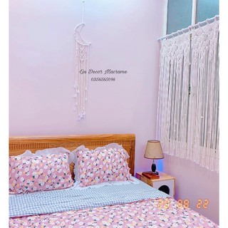 [Giá ưu đãi] Dreamcatcher Trăng Macrame trang trí phòng