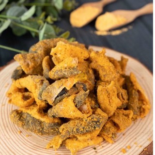 da cá trứng muối, hũ 250g - Giao Hàng Siêu Tốc, thơm ngon đậm vị đồ ăn vặt Min Min Foods - Ăn vặt thả ga | BigBuy360 - bigbuy360.vn