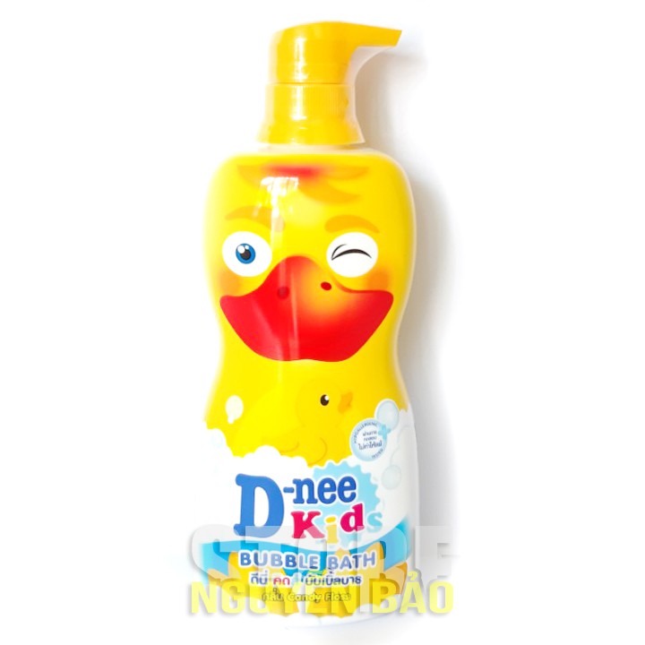 Sữa tắm gội dành cho trẻ em Dnee kids 400ml màu vàng