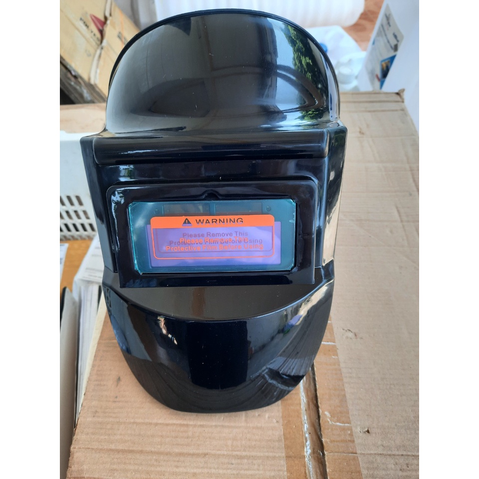 Mặt nạ hàn điện tử full face TẶNG KÈM tấm mica chắn xỉ hàn
